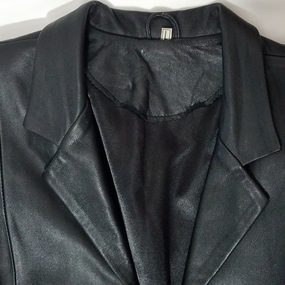 Tunç leder Genuine Leather black jacket!!! - Picture 4 of 14